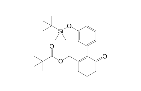 2-[3-(tert-Butyldimethylsilyloxy)phenyl]-3-oxo-1-cyclohexenylmethyl pivalate