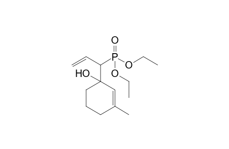 Diethyl 1-(1-Hydroxy-3-methylcyclohex-2-enyl)prop-2-enylphosphonate