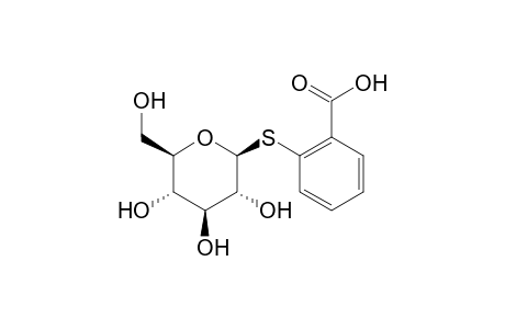 o-(beta-D-GLUCOPYRANOSYLTHIO)BENZOIC ACID