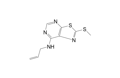 7-(allylamino)-2-(methylthio)thiazolo[5,4-d] pyrimidine