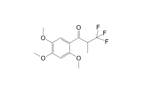 3,3,3-trifluoro-2-methyl-1-(2,4,5-trimethoxyphenyl)pro-pan-1-one