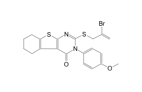 benzo[4,5]thieno[2,3-d]pyrimidin-4(3H)-one, 2-[(2-bromo-2-propenyl)thio]-5,6,7,8-tetrahydro-3-(4-methoxyphenyl)-