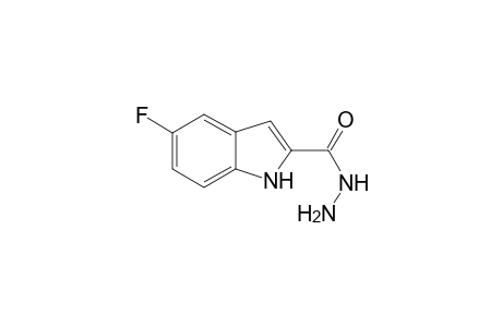 1H-Indole-2-carboxylic acid, 5-fluoro-, hydrazide