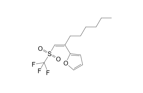 (Z)-2-n-Hexyl-2-(2-furyl)-1-(trifluoromethyl)sulfonyl]ethene