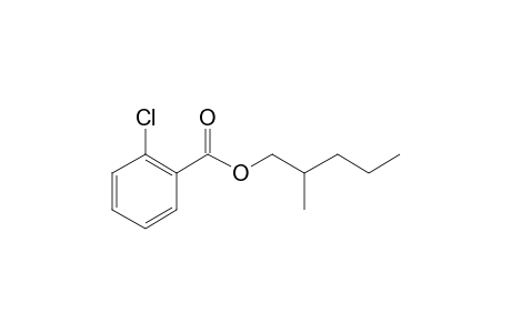 2-Chlorobenzoic acid, 2-methylpentyl ester