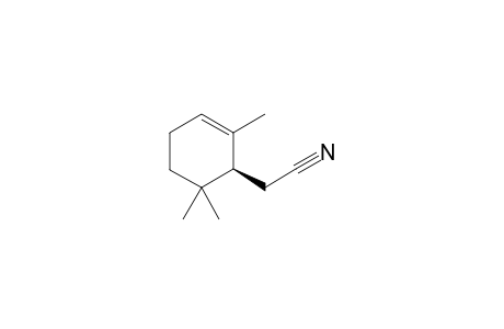 2-(2,6,6-trimethyl-1-cyclohex-2-enyl)acetonitrile