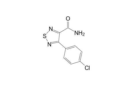 4-(4-Chlorophenyl)-1,2,5-thiadiazole-3-carboxamide