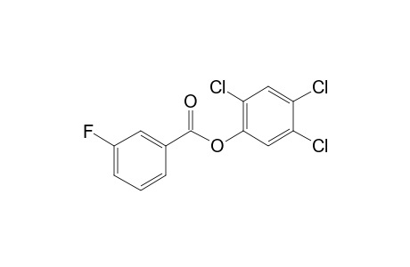 3-Fluorobenzoic acid, 2,4,5-trichlorophenyl ester