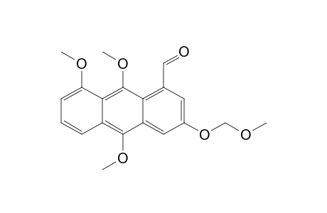 8,9,10-TRIMETHOXY-3-(METHOXYMETHOXY)-ANTHRACENE-1-CARBALDEHYDE