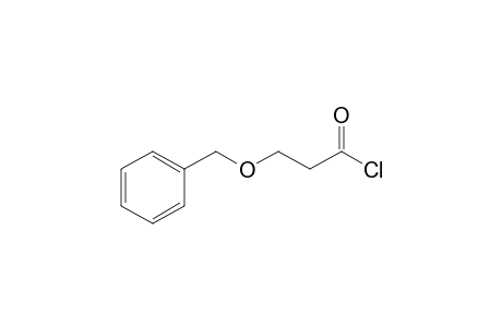 Propanoyl chloride, 3-(phenylmethoxy)-