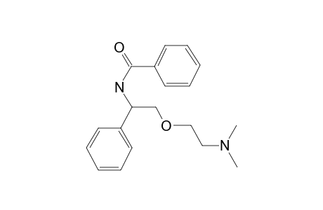 1-(2-Dimethylaminoethoxy)-2-benzamido-2-phenylethane