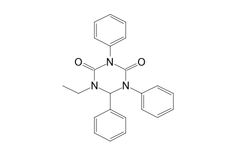 1-Ethyl-3,5,6-triphenyl-1,3,5-triazinane-2,4-dione