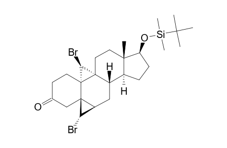 19-(S)-5-BETA,6-BETA-[(S)-BrOMOMETHYLENE]-17-BETA-(TERT.-BUTYLDIMETHYLSILYLOXY)-9-ALPHA,19-CYClO-10-ALPHA-ANDROSTAN-3-ONE