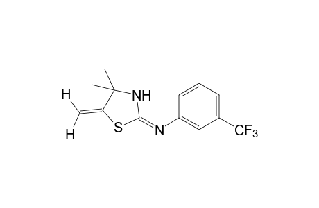 4,4-DIMETHYL-5-METHYLENE-2-[(alpha,alpha,alpha-TRIFLUORO-m-TOLYL)IMINO]THIAZOLIDINE
