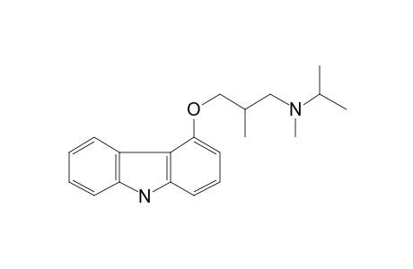 4-(3-Isopropylmethylamino-2-methylpropoxy)carbazole