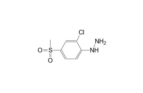 [2-Chloro-4-(methylsulfonyl)phenyl]hydrazine