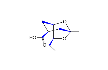 (1RS,3SR,5SR,7SR)-7-ethyl-5-methyl-6,8-dioxabicyclo[3.2.1]octane-3-carboxylic acid