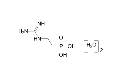 (2-guanidinoethyl)phosphonic acid, dihydrate