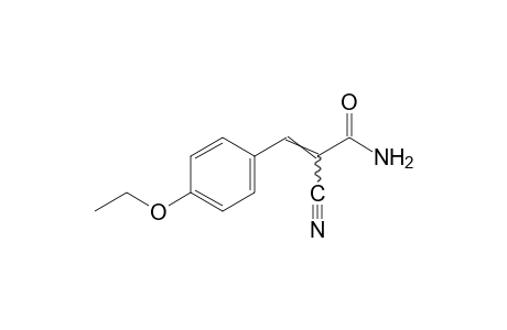 alpha-CYANO-p-ETHOXYCINNAMAMIDE