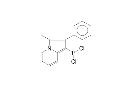 1-(2-PHENYL-3-METHYLINDOLIZYL)DICHLOROPHOSPHINE