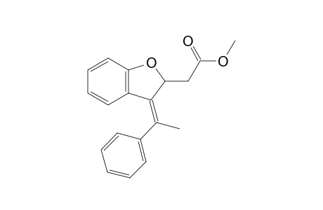 methyl 2-[3-(1-phenylethylidene)benzofuran-2-yl]acetate