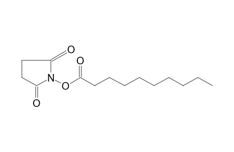 N-hydroxysuccinimide, decanoate (ester)