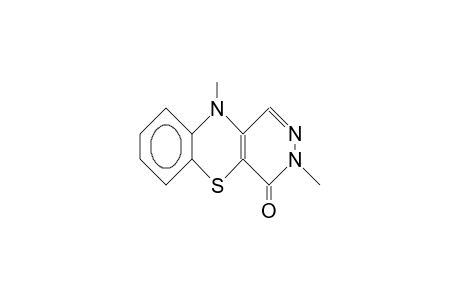 10-Methyl-3-methyl-diazaphenothiazin-4-one