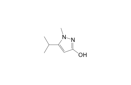 1-METHYL-5-(1-METHYLETHYL)-1H-PYRAZOL-3-OL