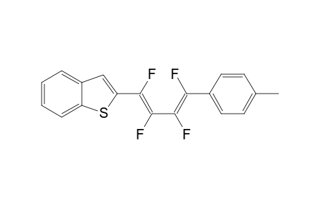 2-[(1E,3E)-1,2,3,4-tetrafluoro-4-(4-methylphenyl)buta-1,3-dienyl]-1-benzothiophene