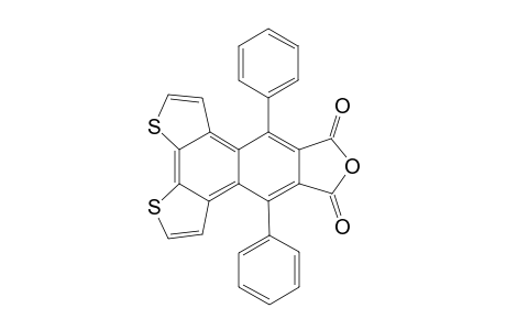 7,11-Diphenyldithieno[ 3',2' : 3,4 : 2",3" : 5,6 ]benzo[e]isobenzofuran-8,10-dione