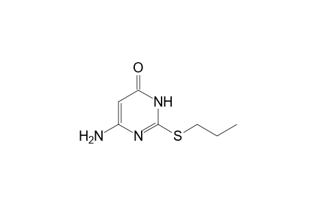 6-amino-2-(propylthio)-4(3H)-pyrimidinone