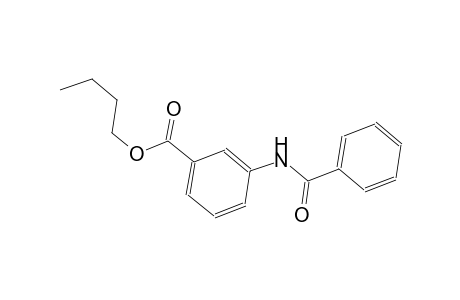 benzoic acid, 3-(benzoylamino)-, butyl ester