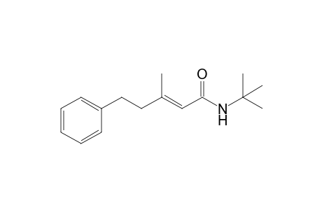 (E)-N-tert-Butyl-3-methyl-5-phenyl-pent-2-enamide