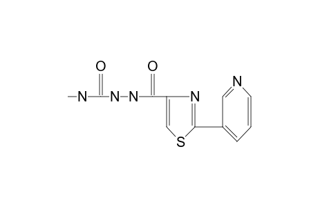 4-methyl-1-{[2-(3-pyridyl)-4-thiazolyl]carbonyl}semicarbazide