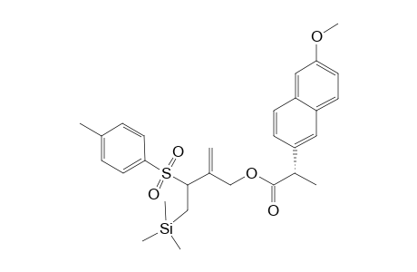 [(2-Methylene-3-tosyl-4-(trimethylsilyl)]butyl (S)-2-(6-methoxy-2-naphthyl)propanoate