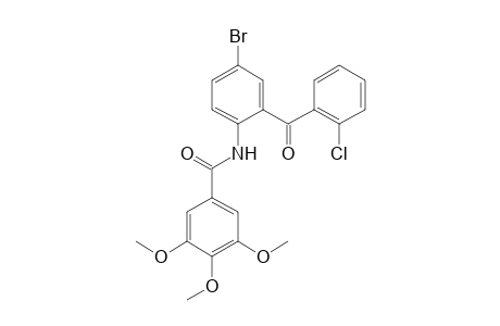 N-[4-Bromo-2-(2-chlorobenzoyl)phenyl]-3,4,5-trimethoxibenzamide