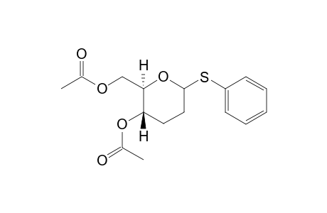 Phenyl 4,6-Di-O-Acetyl-2,3-dideoxy-1-thio-.alpha.-D-erythro-pyranoside