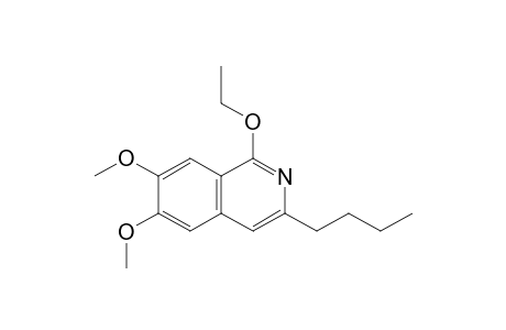 3-butyl-1-ethoxy-6,7-dimethoxy-isoquinoline