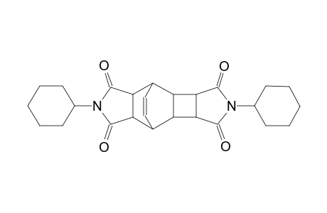 2,6-dicyclohexyl-4,4a,7a,8,8a,8b-hexahydro-4,8-ethenopyrrolo[3',4':3,4]cyclobuta[1,2-f]isoindole-1,3,5,7(2H,3aH,3bH,6H)-tetraone