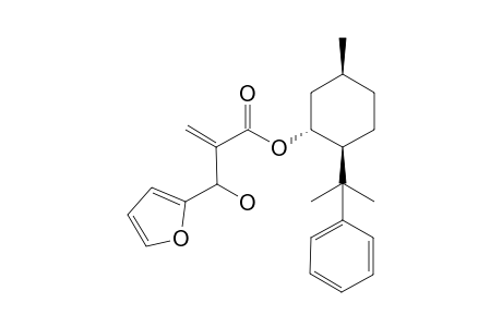 8'-(Phenylmenthyl) 3-hydroxy-3-(2'-furyl)-2-methylenepropanoate