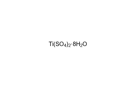 titanium sulfate, octahydrate