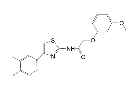 N-[4-(3,4-dimethylphenyl)-1,3-thiazol-2-yl]-2-(3-methoxyphenoxy)acetamide