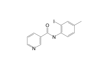 Nicotinamide, N-(2-iodo-4-methylphenyl)-