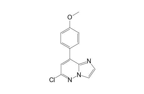 6-Chloro-8-(4-methoxyphenyl)imidazo[1,2-b]pyridazine