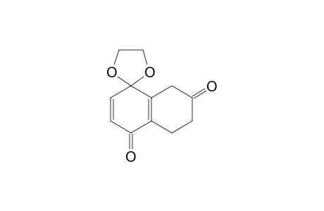 6-Oxo-5,6,7,8-tetrahydro-1,4-naphthoquinone 1,2-ethanediyl acetal