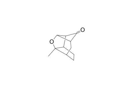3,9-Epoxytricyclo[4.2.1.1(2,4)]decan-10-one, 9-methyl-