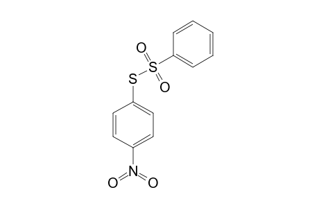 thiobenzenesulfonic acid, S-p-nitrophenyl ester