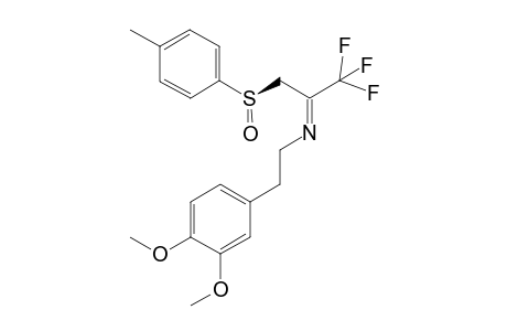 2-N-[2'-(3",4"-Dimethoxyphenyl)ethyl[imino-1-(p-tolyl)sulfinyl-3,3,3-trifluoropropane