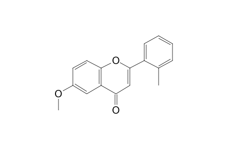 6-methoxy-2-(2-methylphenyl)-4H-chromen-4-one