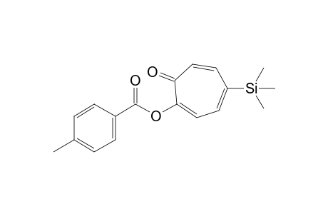 7-Oxo-4-trimethylsilylcyclohepta-1,3,5-trien-1-yl-4-methylbenzoate